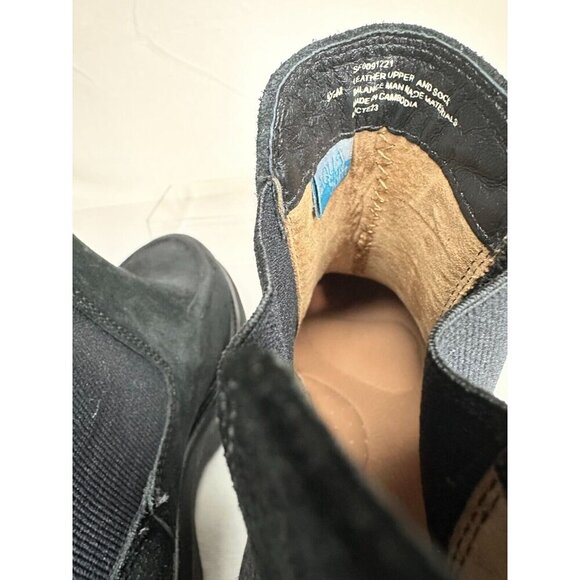 Sofft Amanda Black Waterproof Leather/Suede Chelsea Booties Size 9.5 Aqua - Picture 8 of 15